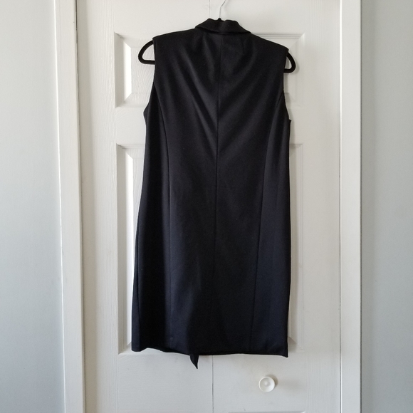 👗ALISON ANDREWS BLACK LONG BLAZER SUIT DRESS - Picture 6 of 6